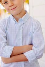 Dean’s List Dress Shirt
Sea Island Seafoam and Beale Street Blue Windowpane
