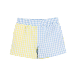 Sheffield Shorts
Buckhead Blue Gingham and Lake Worth Yellow Gingham with Worth Avenue White Stork