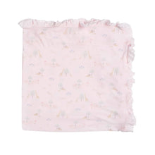 pink serene safari modal baby blanket