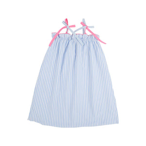 Lainey's Little Dress
Beale Street Blue Stripe with Hamptons Hot Pink