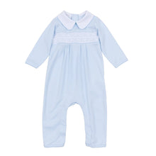 Walker's Classics Smocked Playsuit - Light Blue