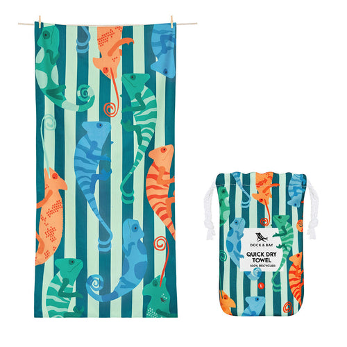 Dock & Bay Quick Dry Towels - Kids - Karma Chameleon