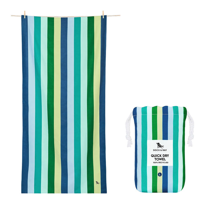Dock & Bay Quick Dry Towels -Cool Lagoon