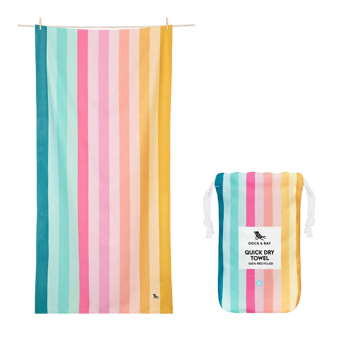 Dock & Bay Quick Dry Towels -Coastal Candy