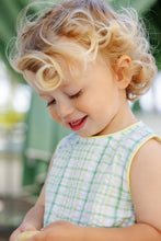 Benjamin Bubble Gibson Island Green and Lake Worth Yellow Sewanee Seersucker with Lake Worth Yellow