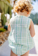 Benjamin Bubble Gibson Island Green and Lake Worth Yellow Sewanee Seersucker with Lake Worth Yellow