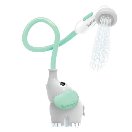 Elephant Baby Bath Shower Head Mint