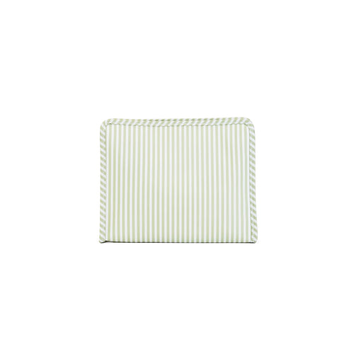 ROADIE MEDIUM ZIP POUCH - PIMLICO STRIPE SAGE