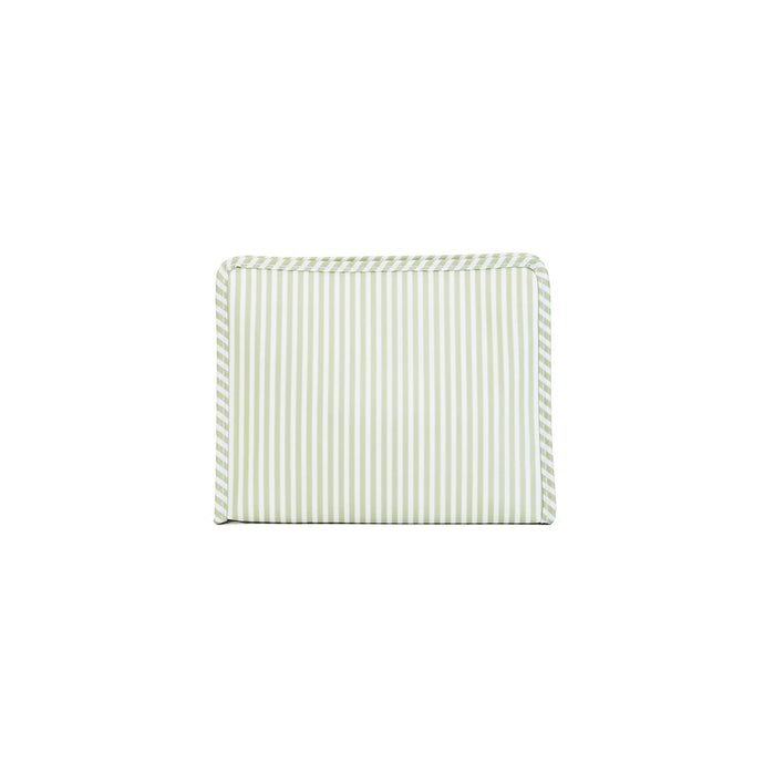 ROADIE MEDIUM ZIP POUCH - PIMLICO STRIPE SAGE