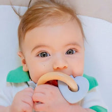 Pluie Blue Heart Teether