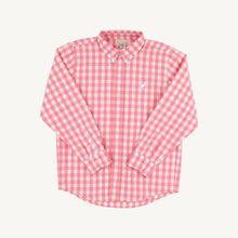 Dean's List Dress Shirt Parrot Cay Coral Check