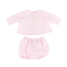 Baby's First Shirt & Bloomers - Pink