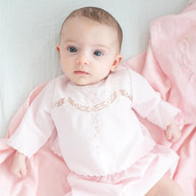 Baby's First Shirt & Bloomers - Pink