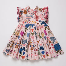 Girls Jennifer Dress - 20 Years of Pink Chicken