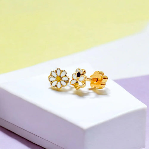 Bee & Daisy Tiny Stud Earrings