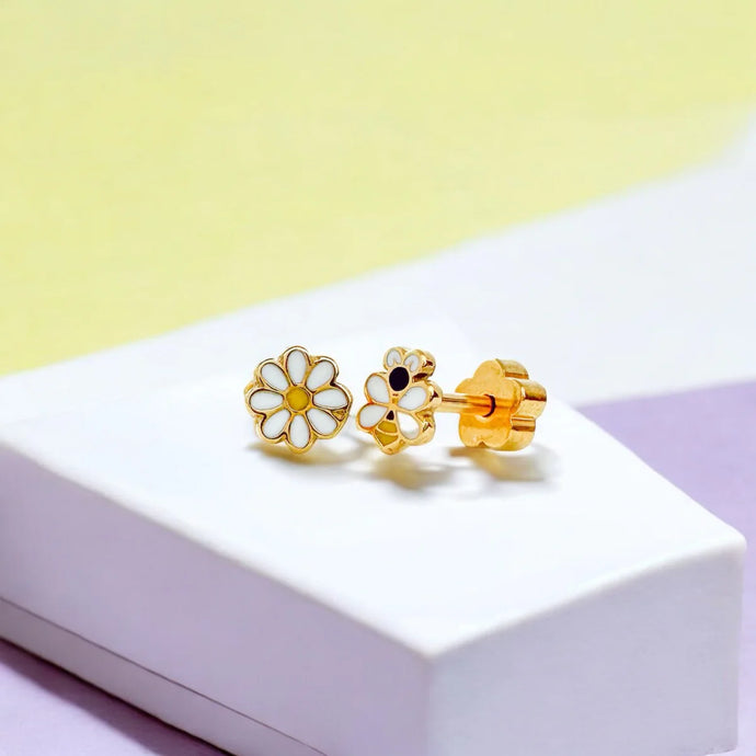 Bee & Daisy Tiny Stud Earrings