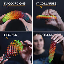 Morf Fidget Worm Rainbow Small