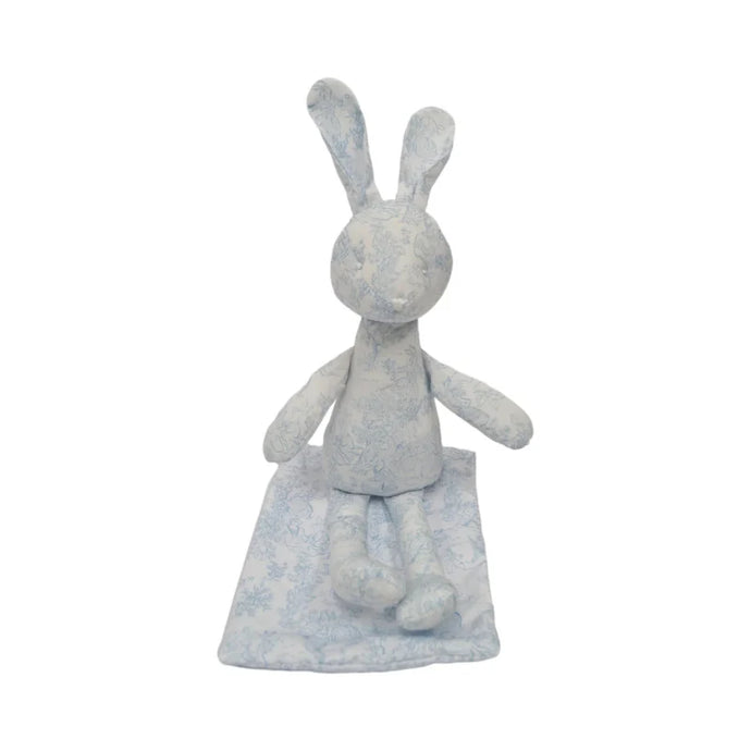BUN BUN - BUNNY TOILE BLUE