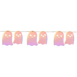 Halloween Iridescent Ghost Garland
