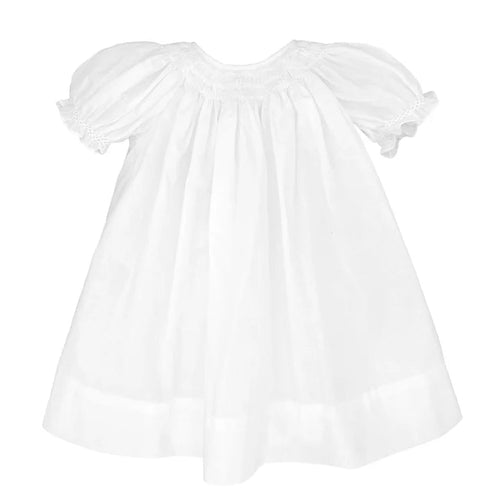 White Smocked Dress