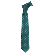 Neck Tie Hunter Green Geo
