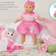 12" Puppy Care Playset