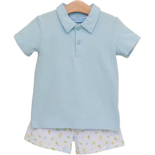 Cottontail Solid Polo Short Set
