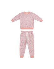 Mauve Floral Jogger Set