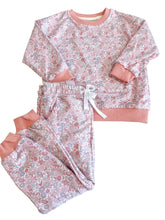 Mauve Floral Jogger Set