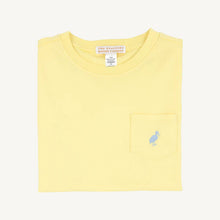 Carter Crewneck Lake Worth Yellow with Sarasota Sky Stork
