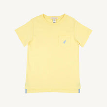 Carter Crewneck Lake Worth Yellow with Sarasota Sky Stork