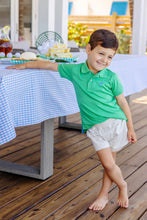 PRIM AND PROPER
POLO SS-PIMA, Kiawah Kelly
Green/Barbados Blue