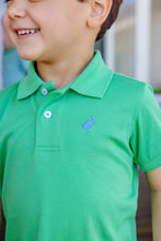 PRIM AND PROPER
POLO SS-PIMA, Kiawah Kelly
Green/Barbados Blue