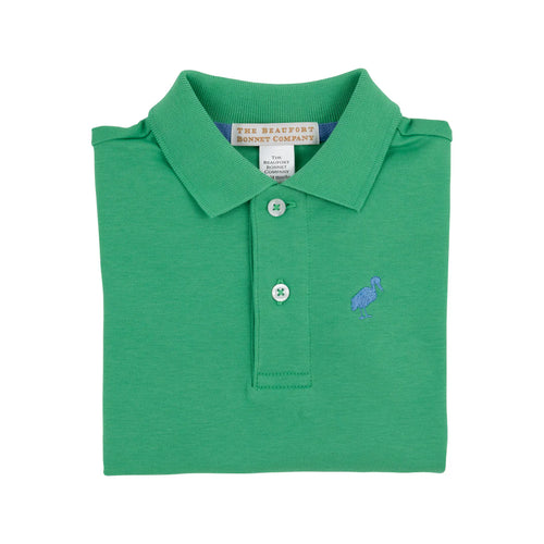PRIM AND PROPER
POLO SS-PIMA, Kiawah Kelly
Green/Barbados Blue
