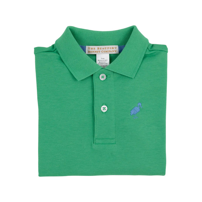 PRIM AND PROPER
POLO SS-PIMA, Kiawah Kelly
Green/Barbados Blue
