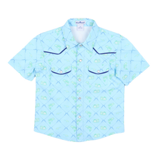 Fisherman Pearl Snap Short Sleeve Shirt