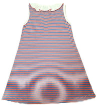 Patriotic A Line Red/White/Blue Dress