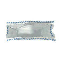 ROADIE LARGE ZIP POUCH - PIMLICO STRIPE CHAMBRAY
