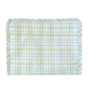 ROADIE LARGE Zip Pouch - CLASSIC PLAID GREEN
