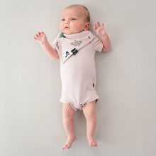 Bib in Blush Butterfly