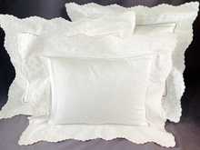 Swiss Dot Edge baby/boudoir sham