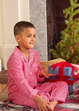 Classic Pajama Set Red Gingham