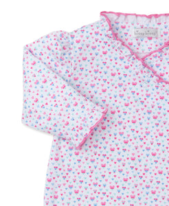 Rainbow Joy Hearts Footie