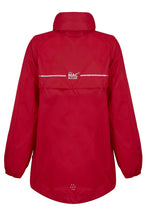 Red Mini Packable Waterproof Jacket