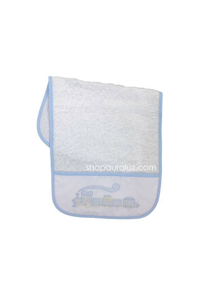 Train Terry Burp Cloth