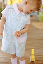 Prescott Pocket Jon Jon Turks Teal Windowpane with Worth Avenue White