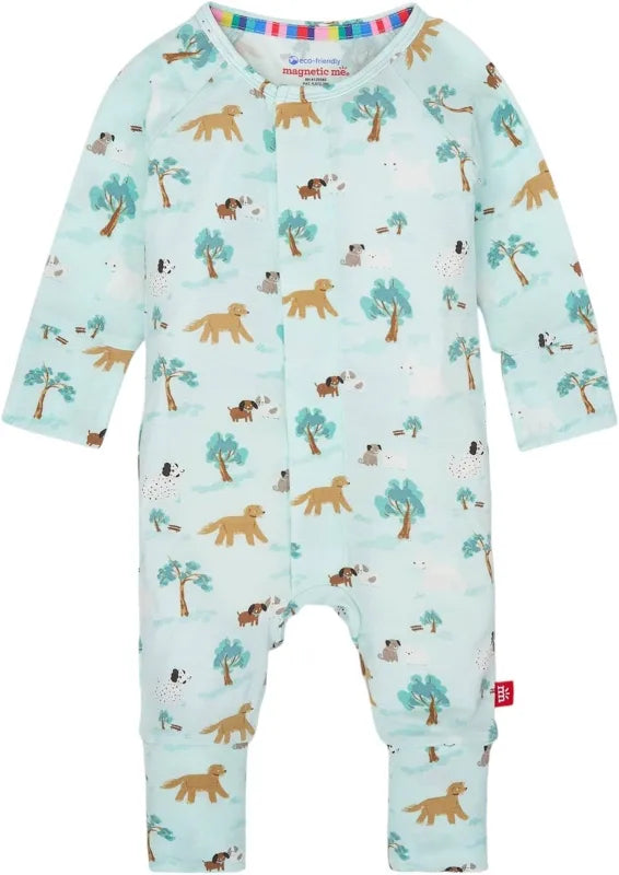 central bark modal magnetic grow with me convertible coverall