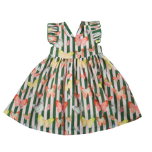 Josie Dress - Butterfly - Green