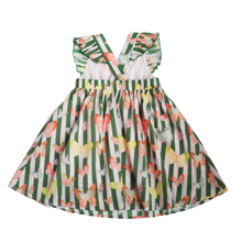 Josie Dress - Butterfly - Green