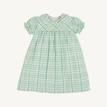 Holly Day Dress Gibson Island Green and Lake Worth Yellow Sewanee Seersucker